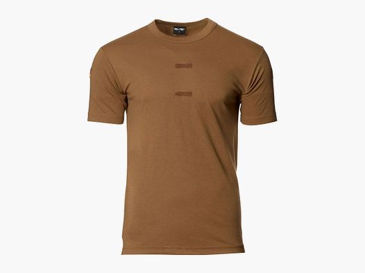 Mil-Tec Bundeswehr Tropen T-Shirt Import Klittenband met Hoheitsabzeichen - S