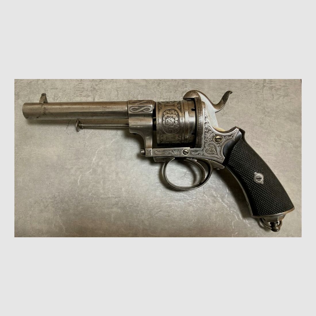 belgischer Lefaucheux Revolver	 1858