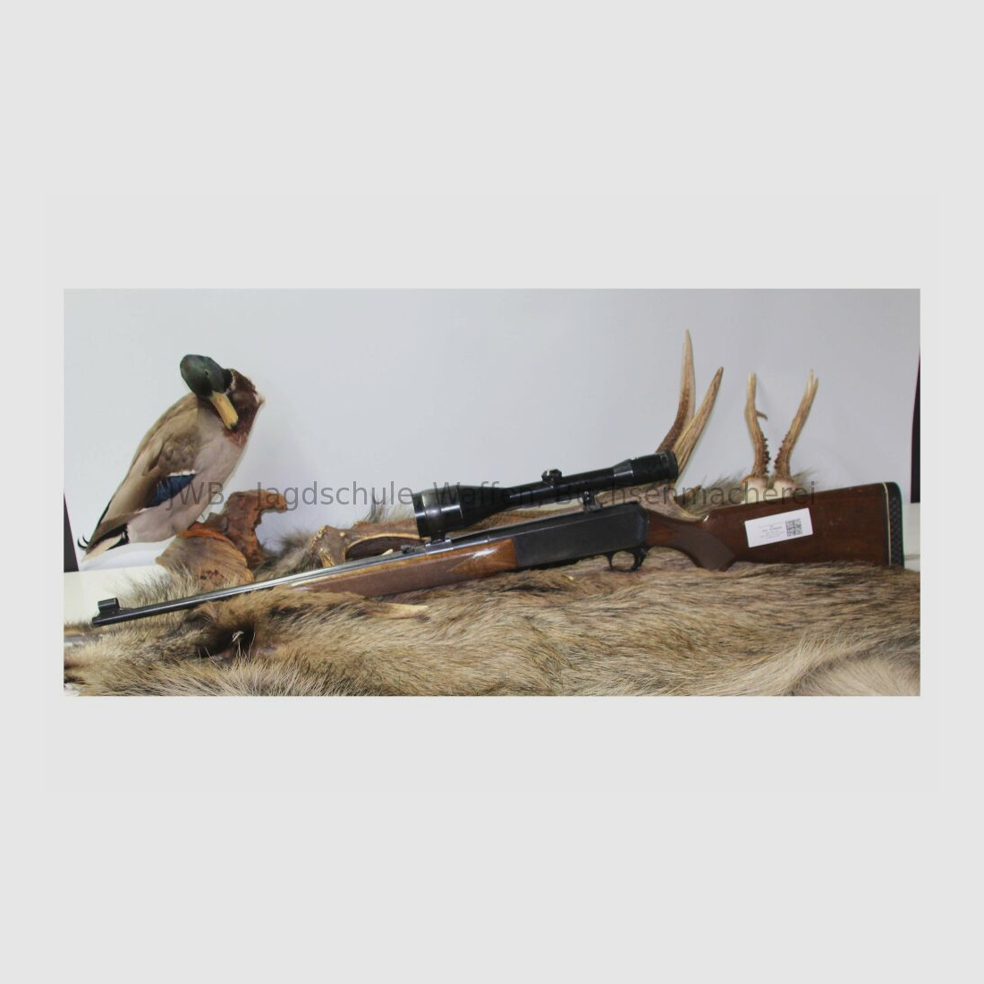 FN halbautomatische Büchse Browning Bar mit Zeiss .30-06Spring