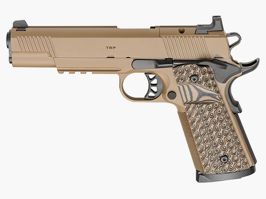 1911 TRP 5" AOS Custom Cerakote Coyote Braun