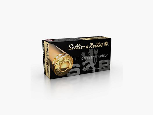 Sellier&Bellot FMJ 9x19 mm munizioni blindate 8,0 g/124gr (50 pezzi)