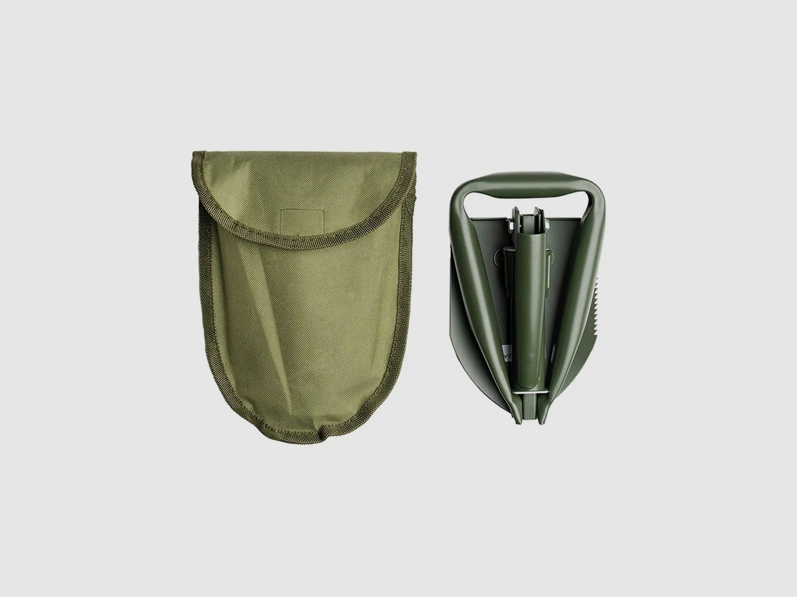 Mil-Tec Mil-Tec Mini Dreifachspaten mit Tasche Oliv
