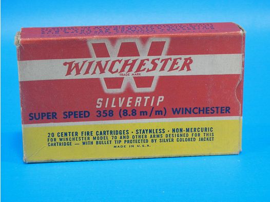 MUNITIONS WINCHESTER CAL. 358