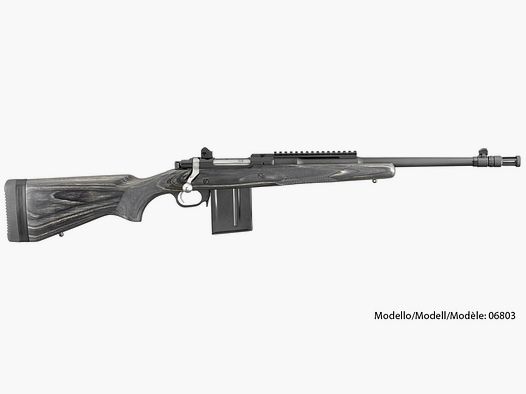 Ruger Repetierbüchse Scout Matte Black