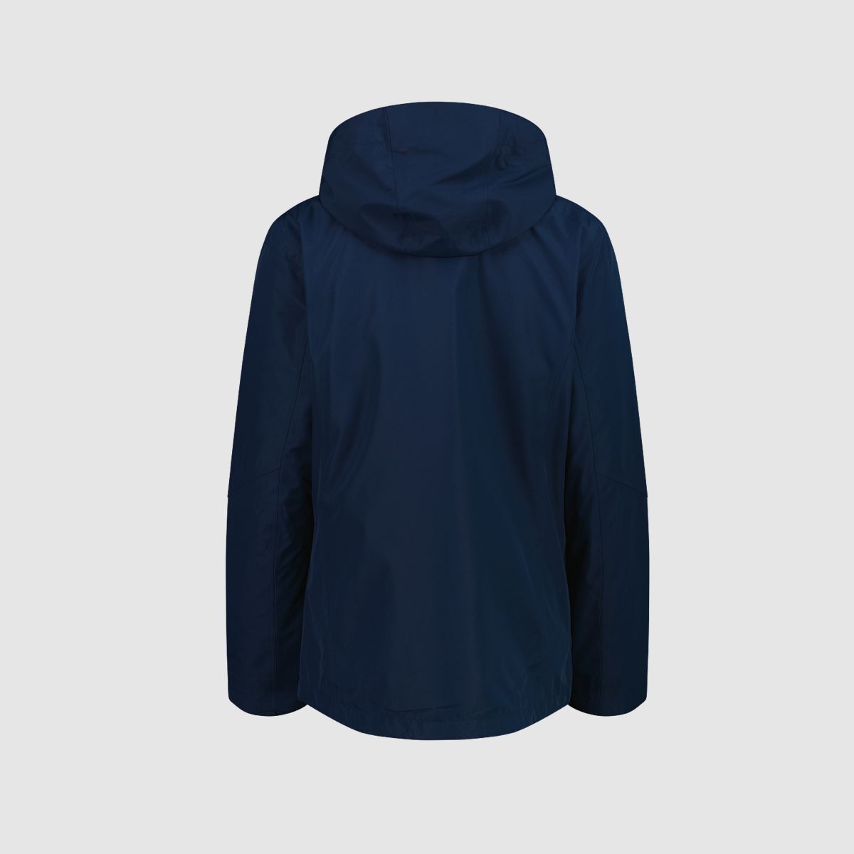 CMP Multifunktionale Damenjacke 3in1 t mit Kapuze Blau