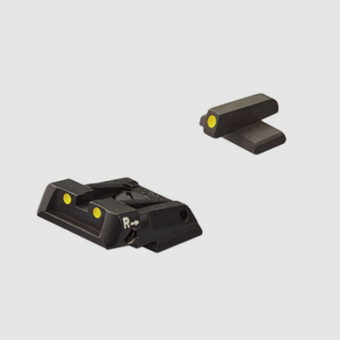 LPA SPL Celownik L-L żółty H&K P30/45/VP/SFP