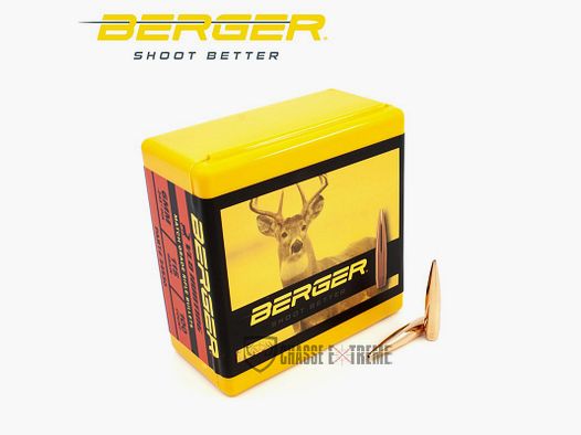 100 Geschosse BERGER Kal. 6mm 115gr VLD Jagd