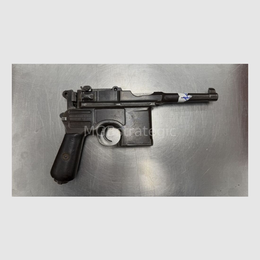 Mauser C 96 - pistolet semi-automatique 7,63mm Mauser Usine d'Armes Mauser Oberndorf A. Neckar