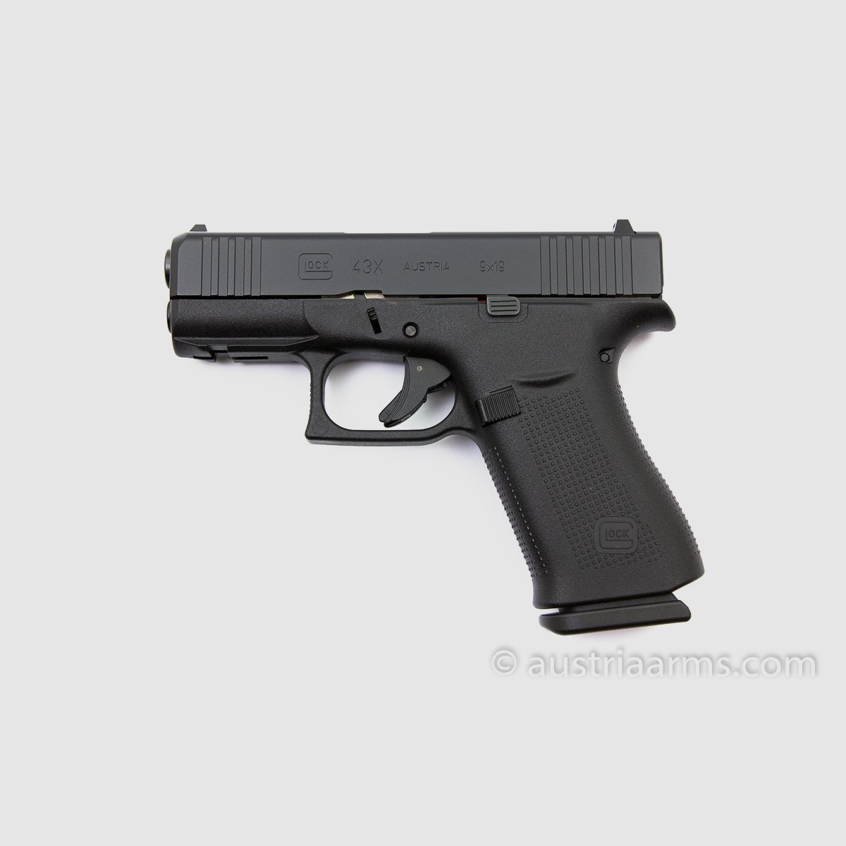 Glock 43X Black, 9 x 19 mm, image 1 of 2