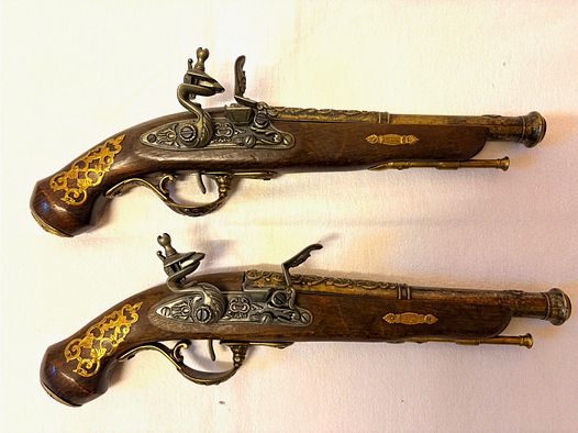 ••• Deko - Steinschloss Pistolen •••