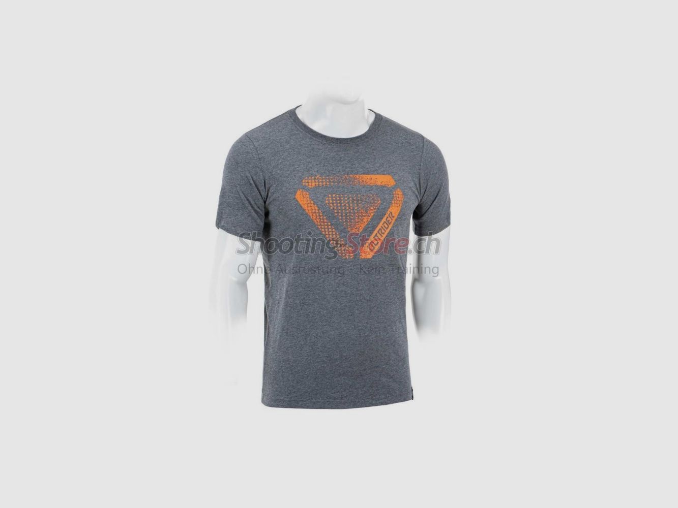 Outrider OT Halftone Tee Gris Foncé M