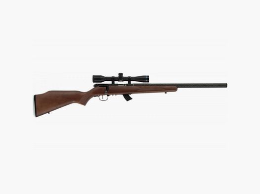 SAVAGE STEVENS 300G HOLZ CUSTOM CAL.22LR + FUTTERAL + 4X32