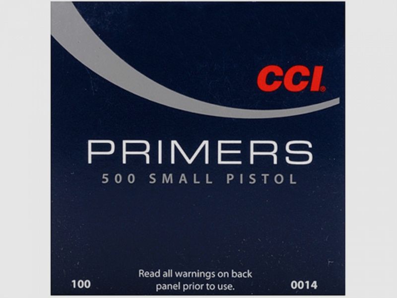 CCI Small Pistol 500 (Verpackung 1000 Stk)