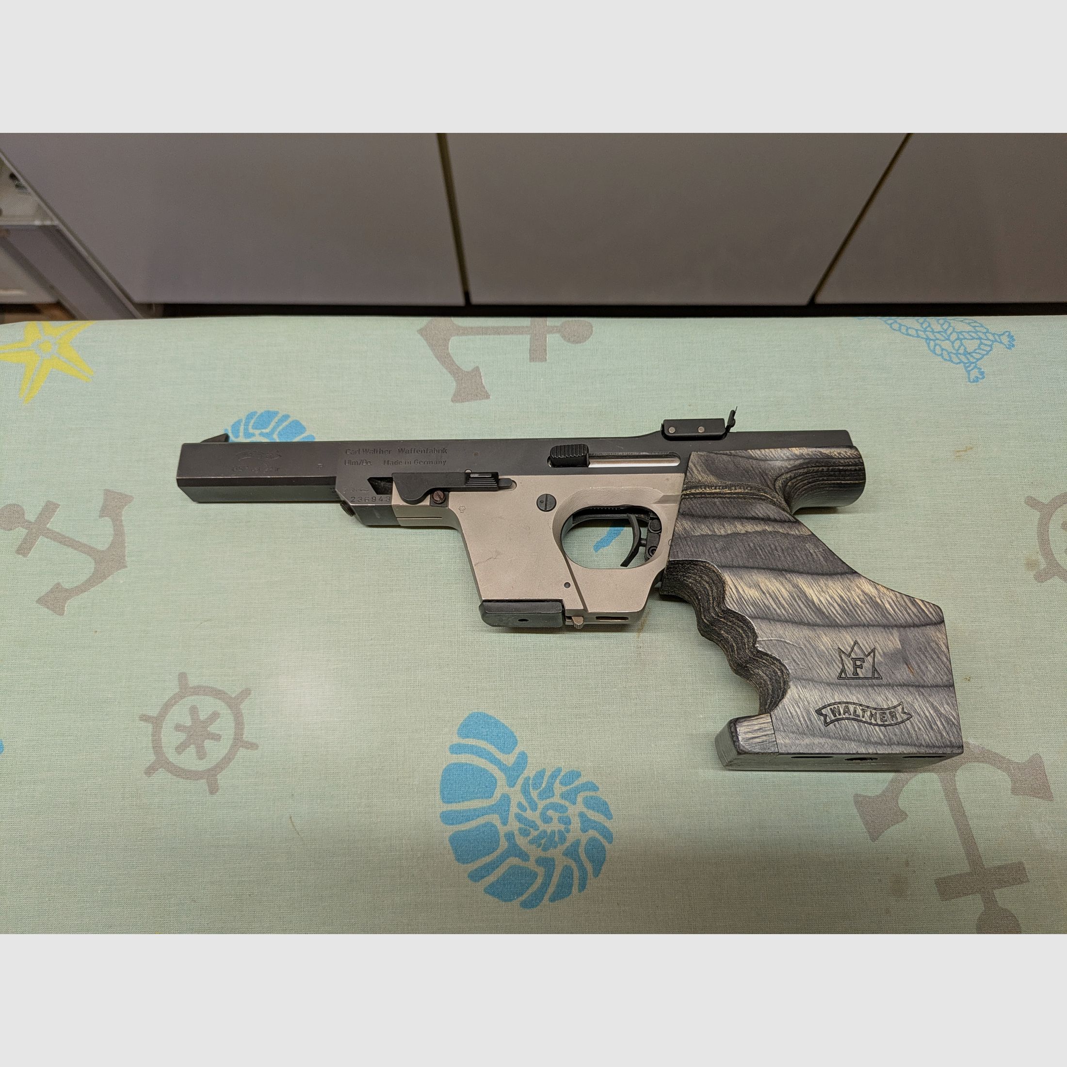 Walther GSP Sportpistole .22lr + Munition
