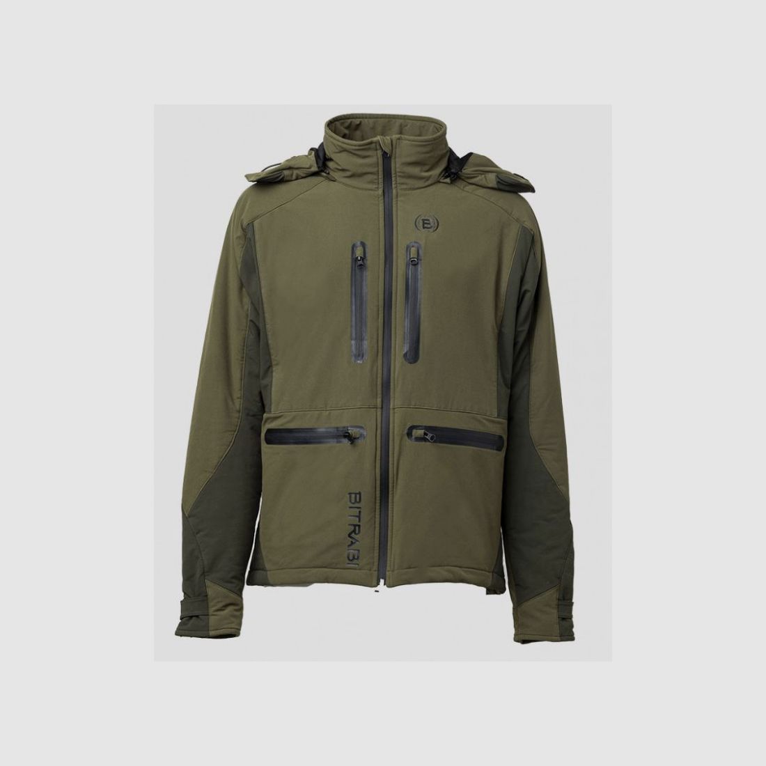 Grüne gepolsterte Bitrabi-Jacke Modell BEAR, Bild 2 von 6