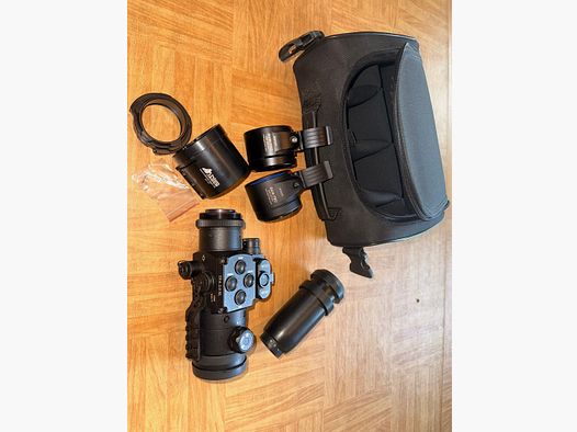 Thermal imaging attachment - Dipol TFA 2.0 SL Dual Use incl. eyepiece & 3 adapters – complete package