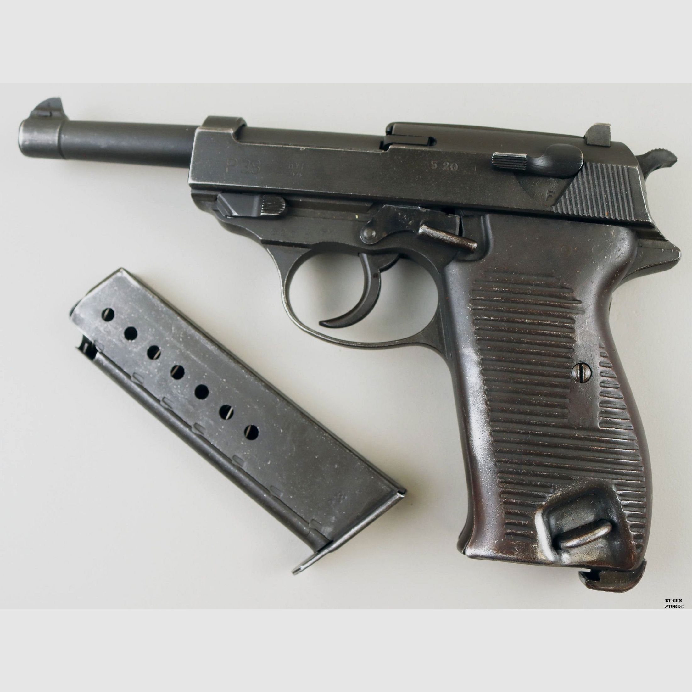 Mauser Pistool mod. P38 Byf44 Frans kal. 9×19 Para matr. 520g, afbeelding 15 van 16