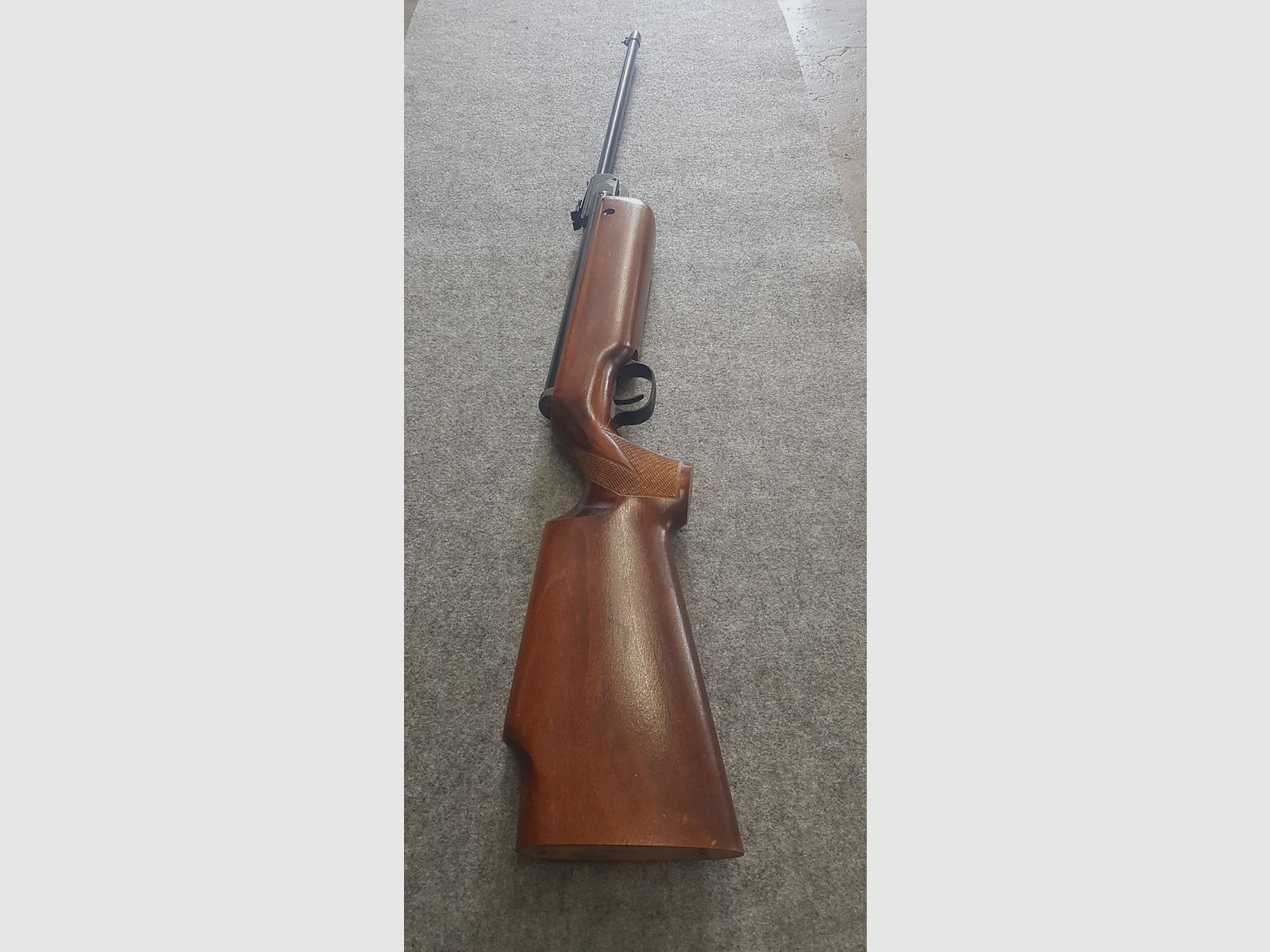 Sehr altes Walther Mod. 51 Knicker Luftgewehr mit sehr kleiner Seriennummer ohne F-Zeichen aus den 50iger Jahren cal. 4,5mm Diabolo