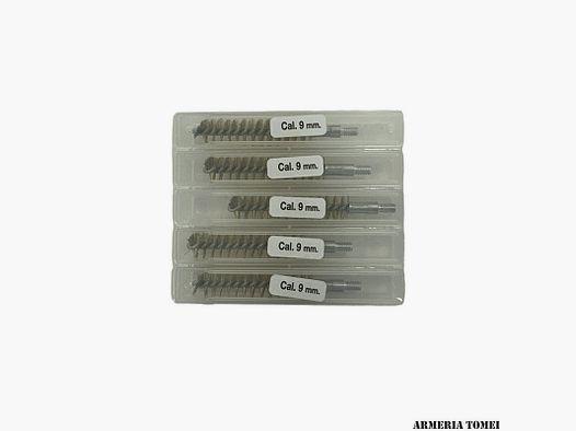 EXTREME CLEANER – SET 5 SCOVOLI BRONZO 9mm