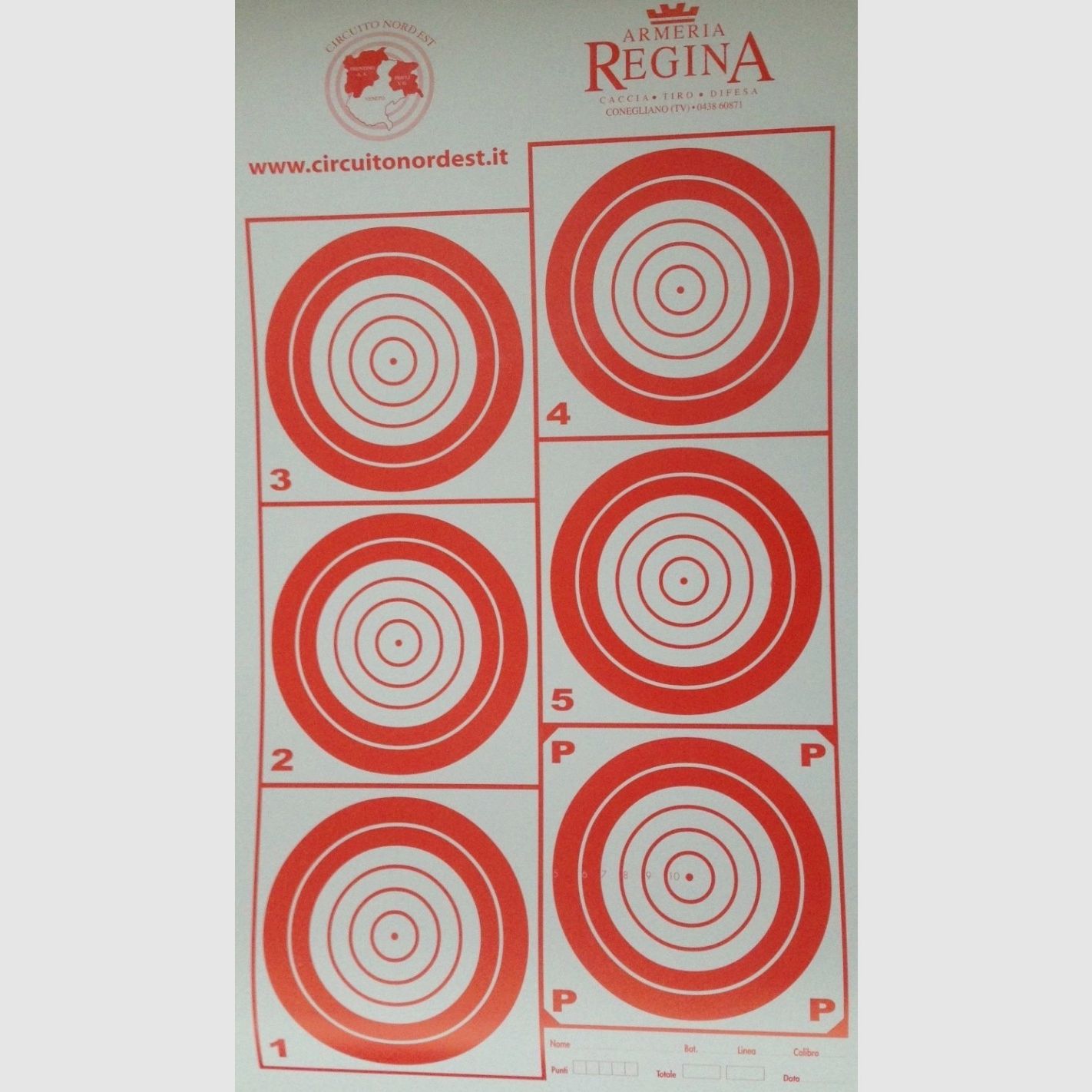 ZIEL HUNTER 200 MT. 6 ZENTREN 10 STÜCK.