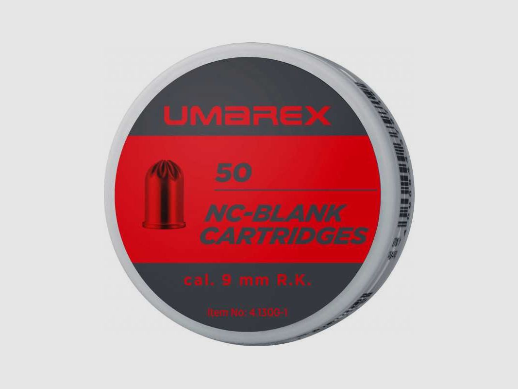 Umarex cartucce a salve NC-revolver 9 mm R.K. 50 pz.