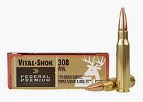 Federal Premium Barnes TSX .308 Win. 150GR HP 20 Patronen