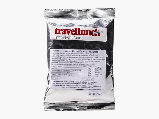 Travellunch Travelcookies mit Kakao-Geschmack