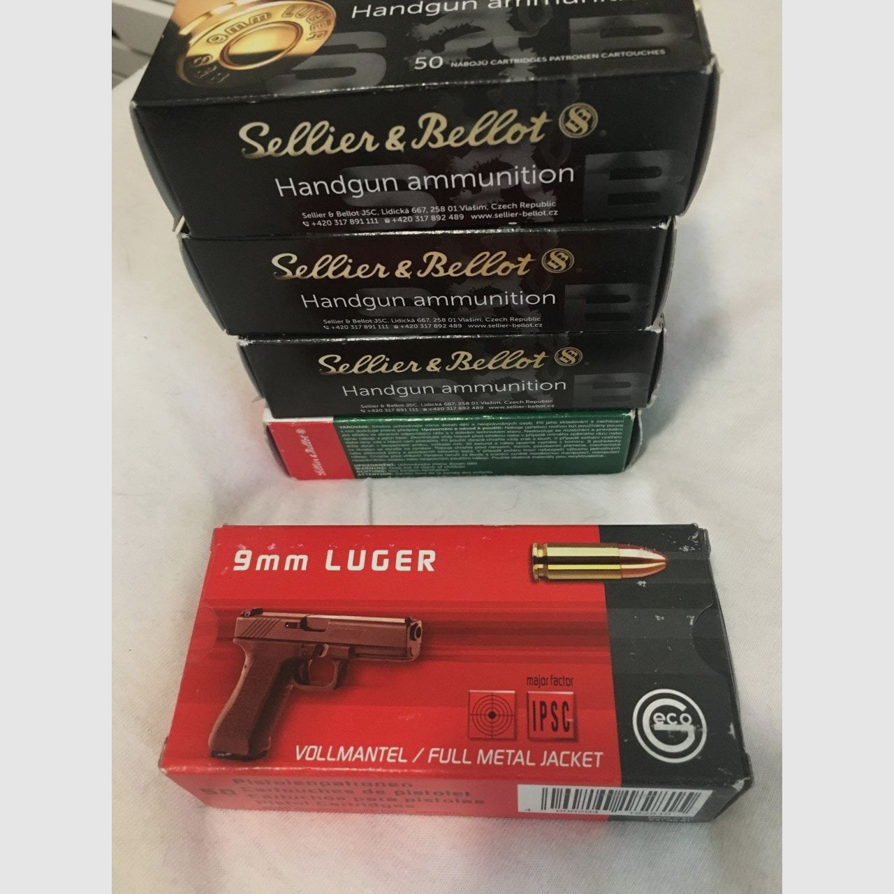 Restmunition 9 mm Luger Full Metal Jacket