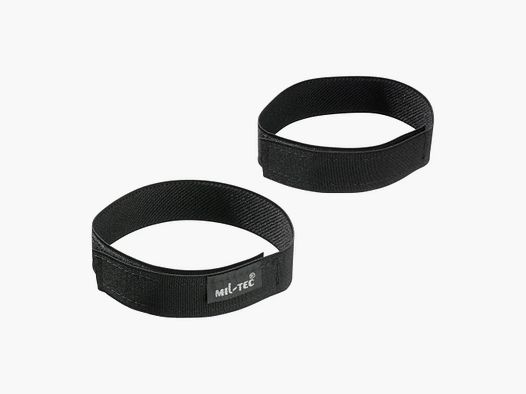 Mil-Tec Mil-Tec Bundeswehr Hosengummiband mit Klett 2er Set - Schwarz