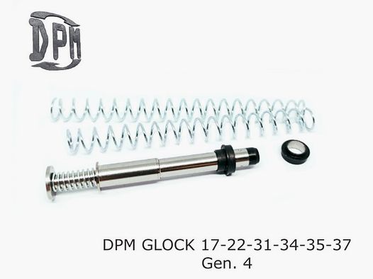 Tige guide DPM pour pistolet Glock 17, 22, 31, 37, 34, 35 de génération 4