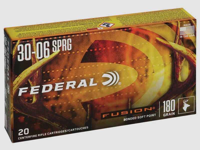 Federal TM/SP 11.7g/180grs Fusion 20 pcs .30-06Spring