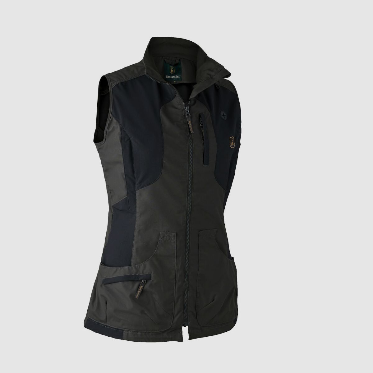 DEERHUNTER Vest Lady Ann Black Ink