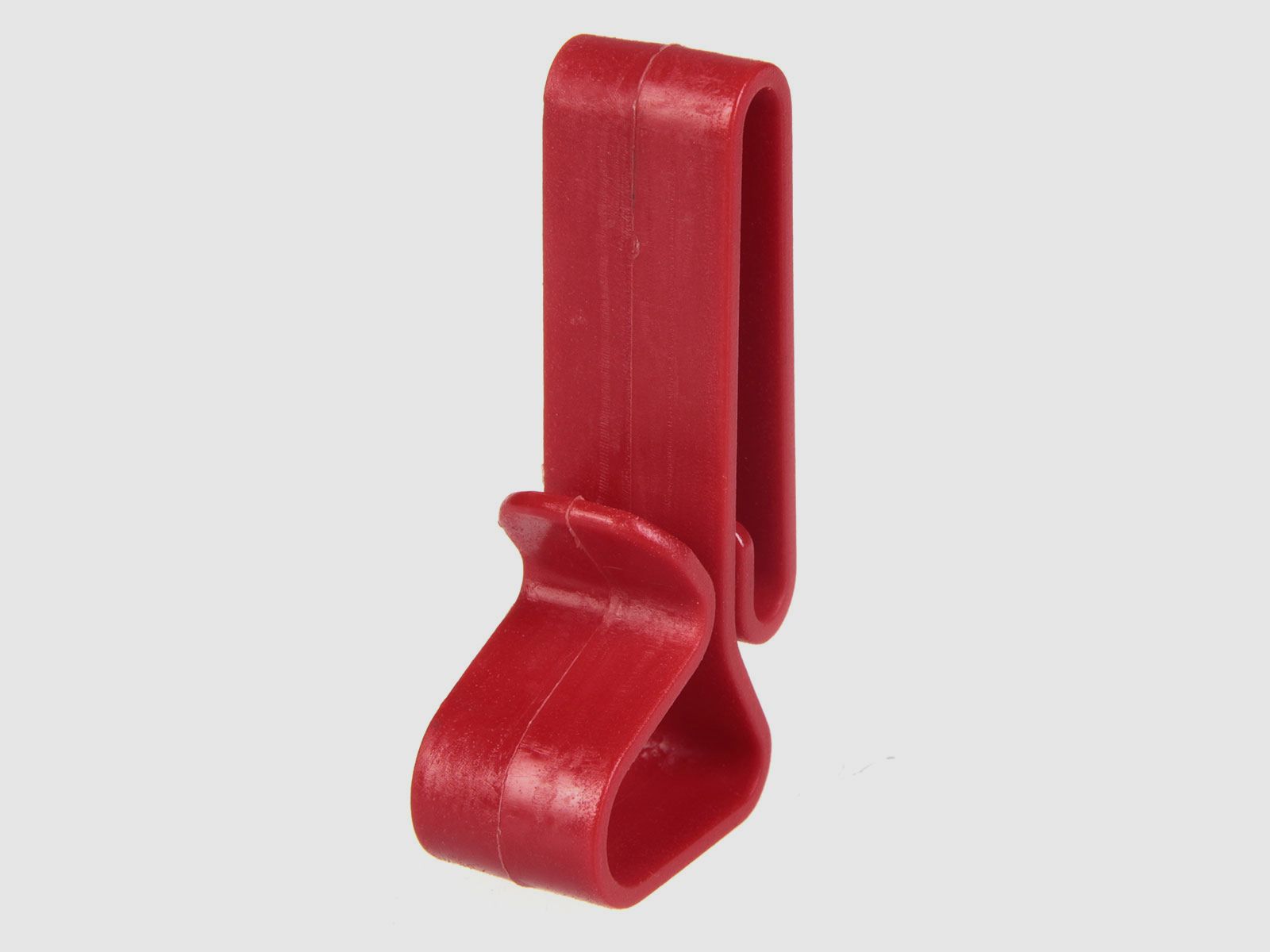 Gürtelclip für Gehörschutz - Rot