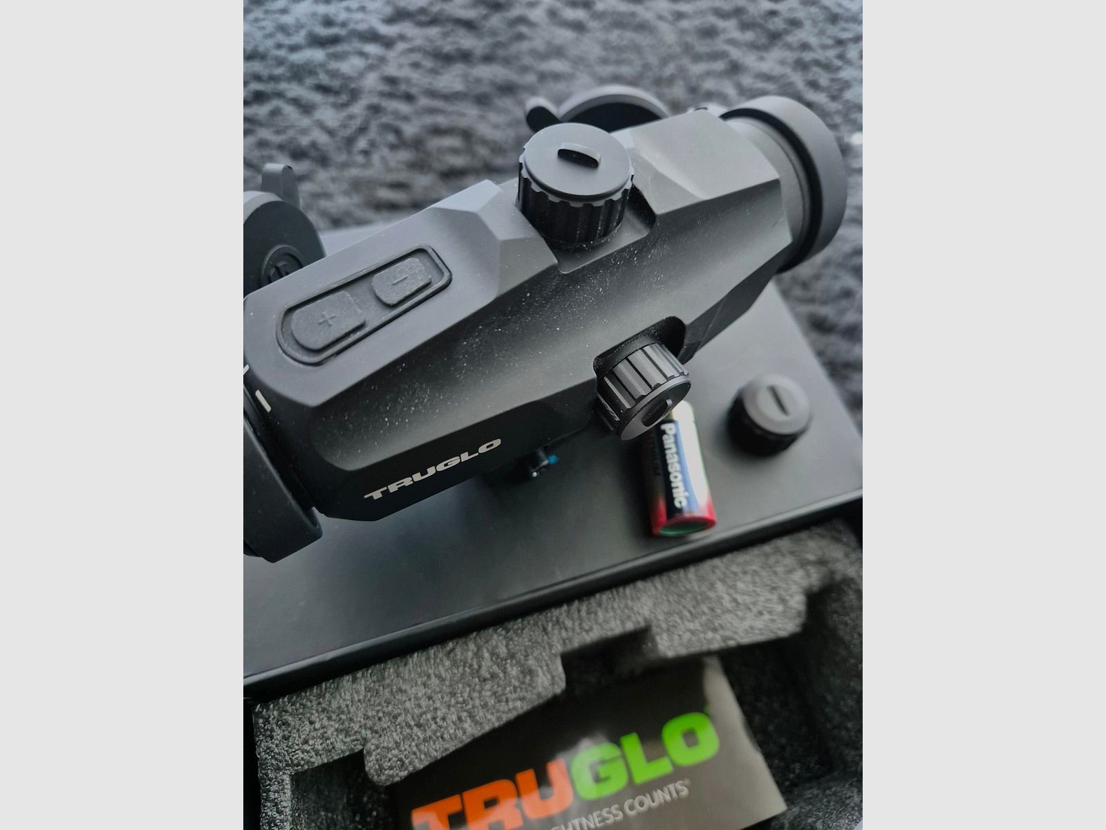 Airgun oder andere Bertha - Profi RED DOT Truglo Prisma pr3 3x32mm Jagd taktisches Gewehr Fernrohr beleuchtet 6 moa absehen rot punkt visier