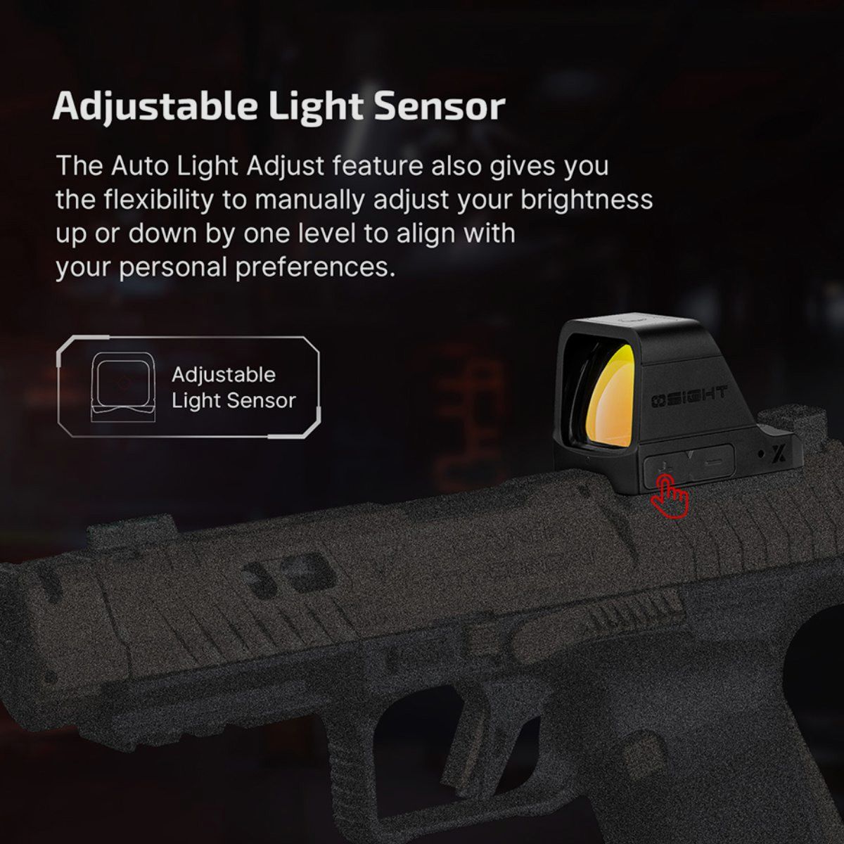 Olight - Kolimator Osight X - 3 MOA Dot i 32 MOA Circle - Osight X 3 MOA, zdjęcie 10 z 12
