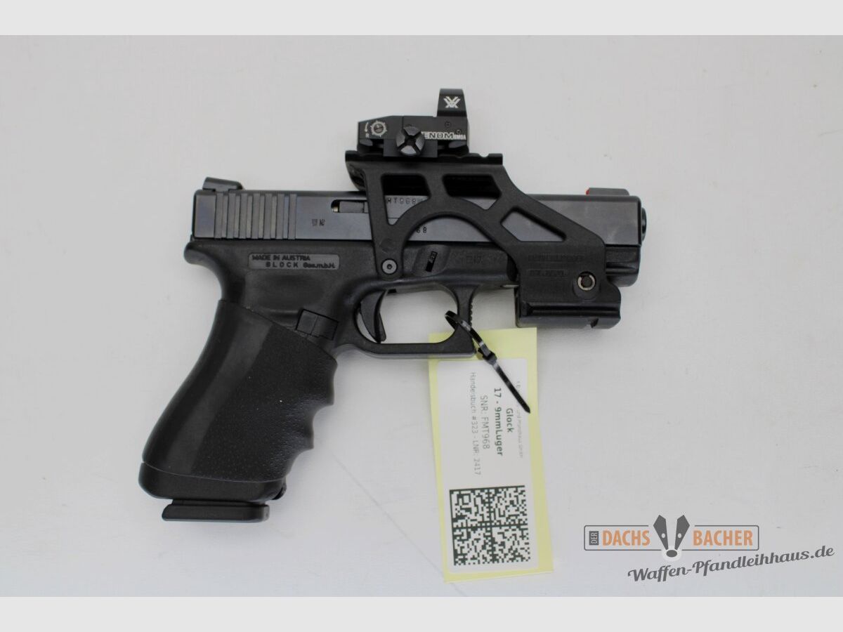 Pistol Glock 17 Gen3 Cal 9 Para with Venom Sight, image 2 of 4