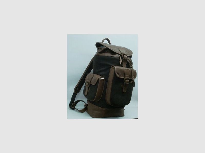 Zaino in Pelle Nobil Hunting da 35 Litri, 3 Tasche Esterne
