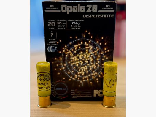 FOB OPALE DISPERSANTE Spargimento - 20/67 - 24g - Nr. 7 (2,5mm) - Piombo