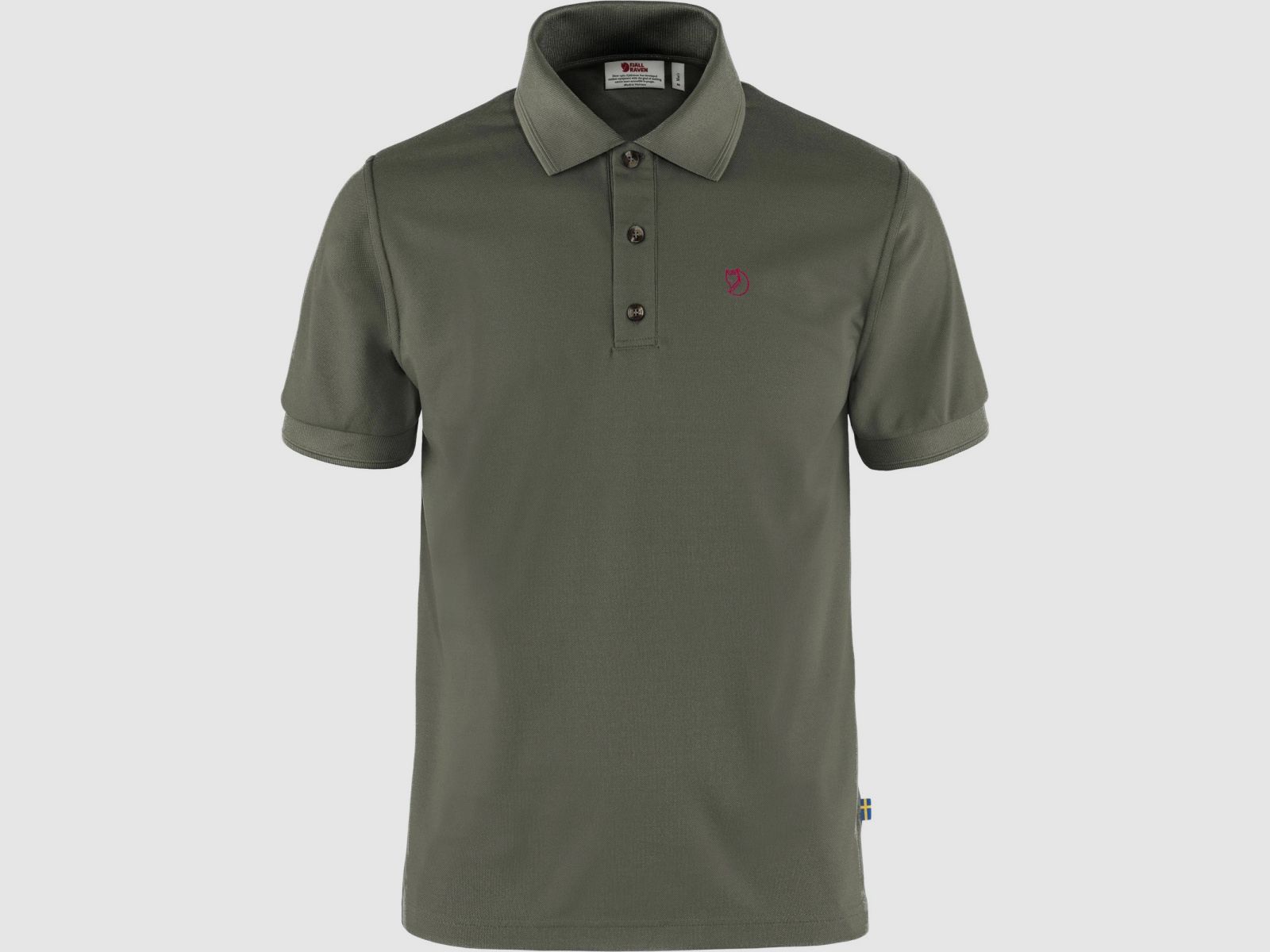 FJÄLLRÄVEN Crowley Pique Shirt M Grigio Montagna