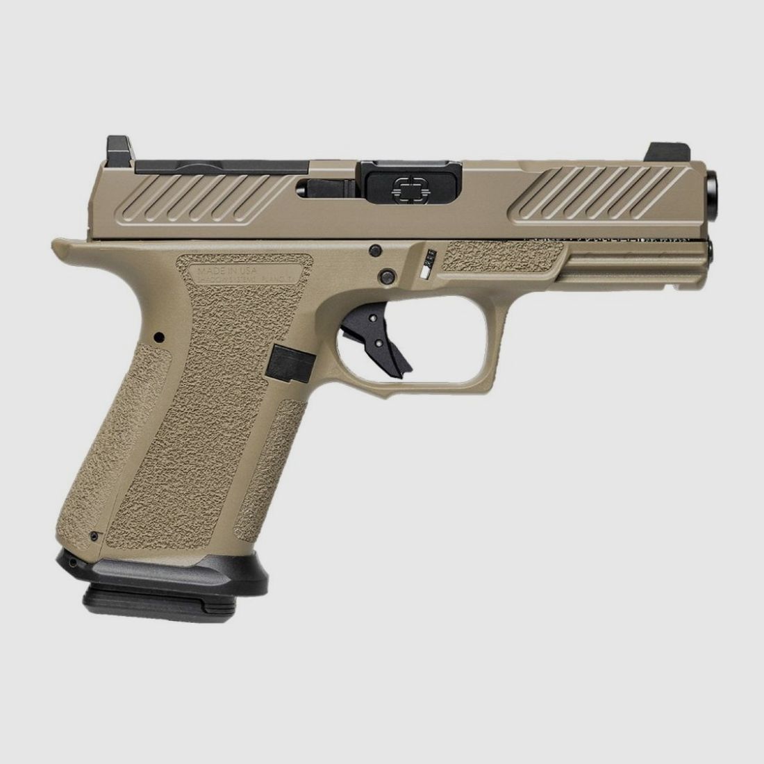 Shadow Systems Pistole MR920 Combat OR, FDE 9mm Luger, 4.5" Lauf gefl. (Gew.), Tritium,15+1