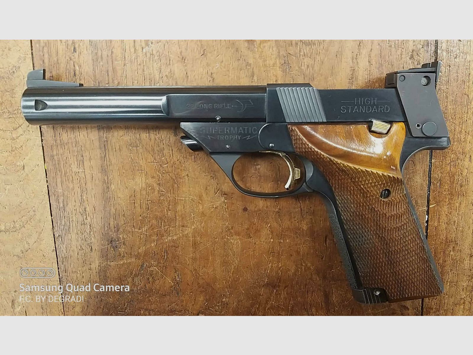 HIGH STANDARD MODEL 107 MILITARY 22 LR, image 3 sur 3