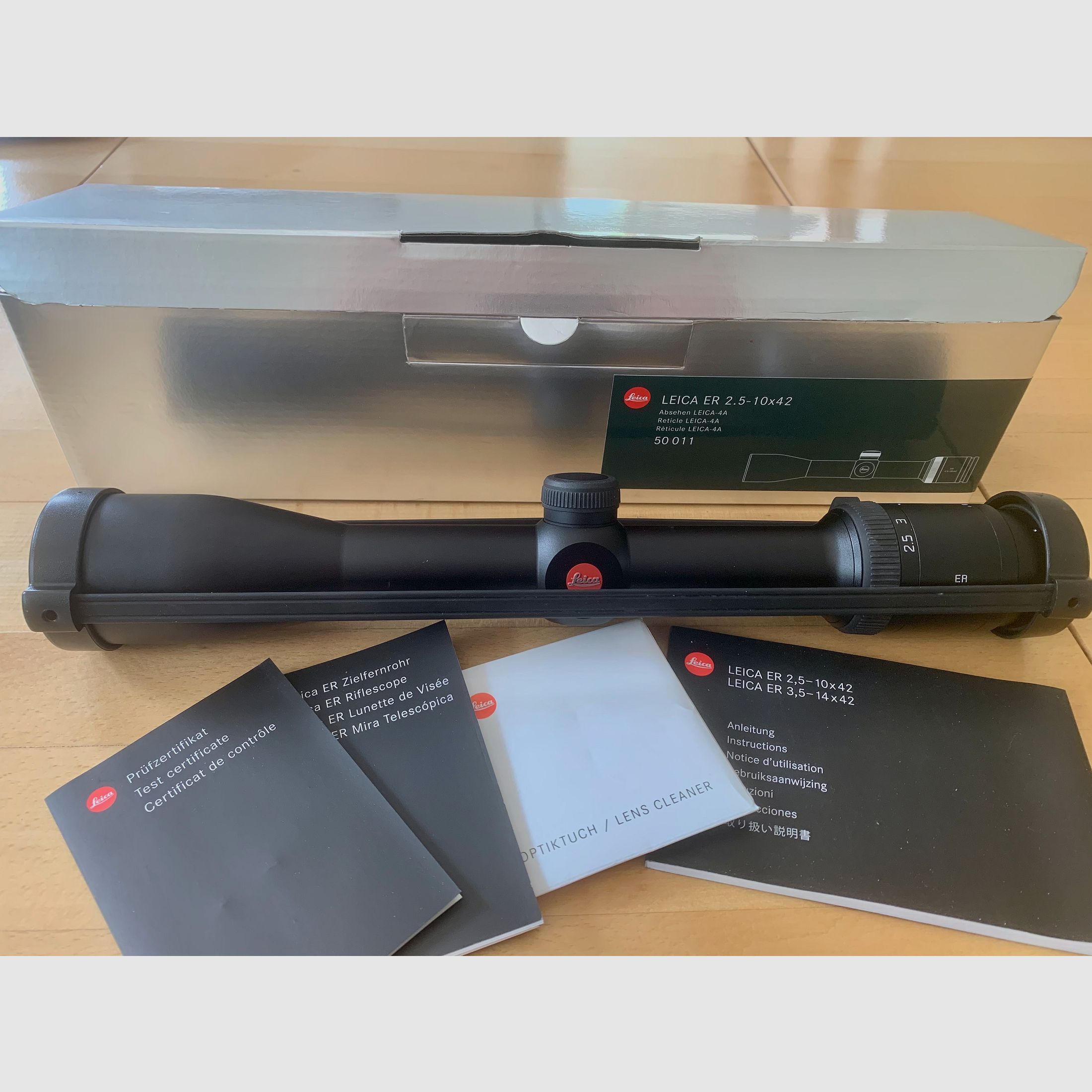 Leica ER 2,5-10x42 - Made in Germany! Condizioni top!