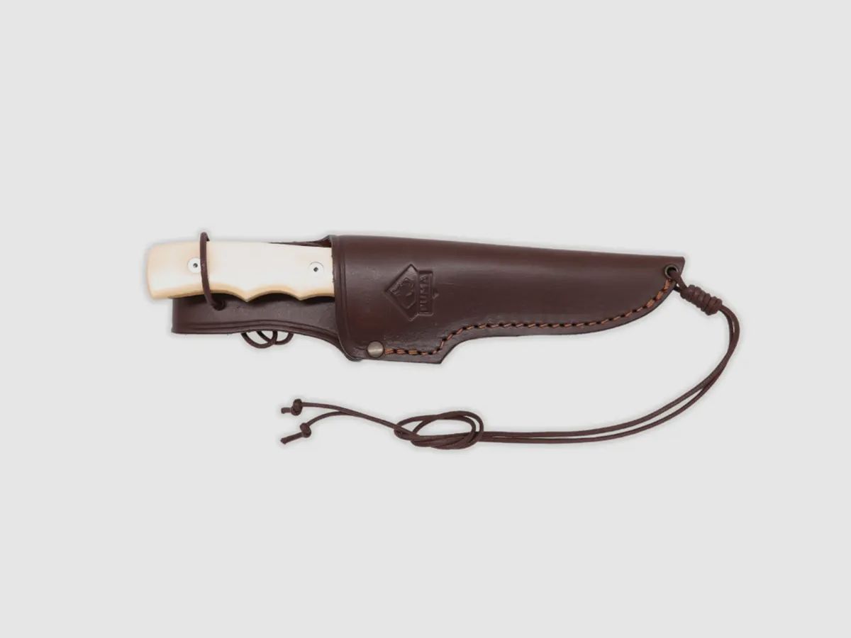 PUMA unicum Jagdmesser, Individual, Elfenbein Micarta