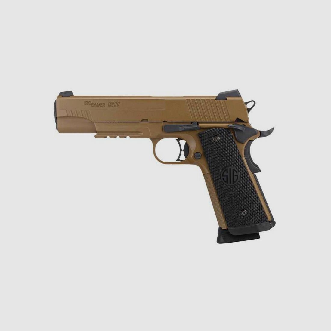 Pistolet Sig Sauer 1911 EMPEROR SCORPION CO2 1,7J - SIG 1911 EMPEROR SCORPION CO2 TAN, image 1 sur 7