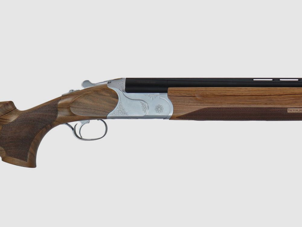 Huglu Huglu Bockdoppelflinte Victor Silber 76cm