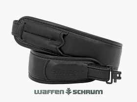 Blaser Gewehrriemen Leder - schwarz
