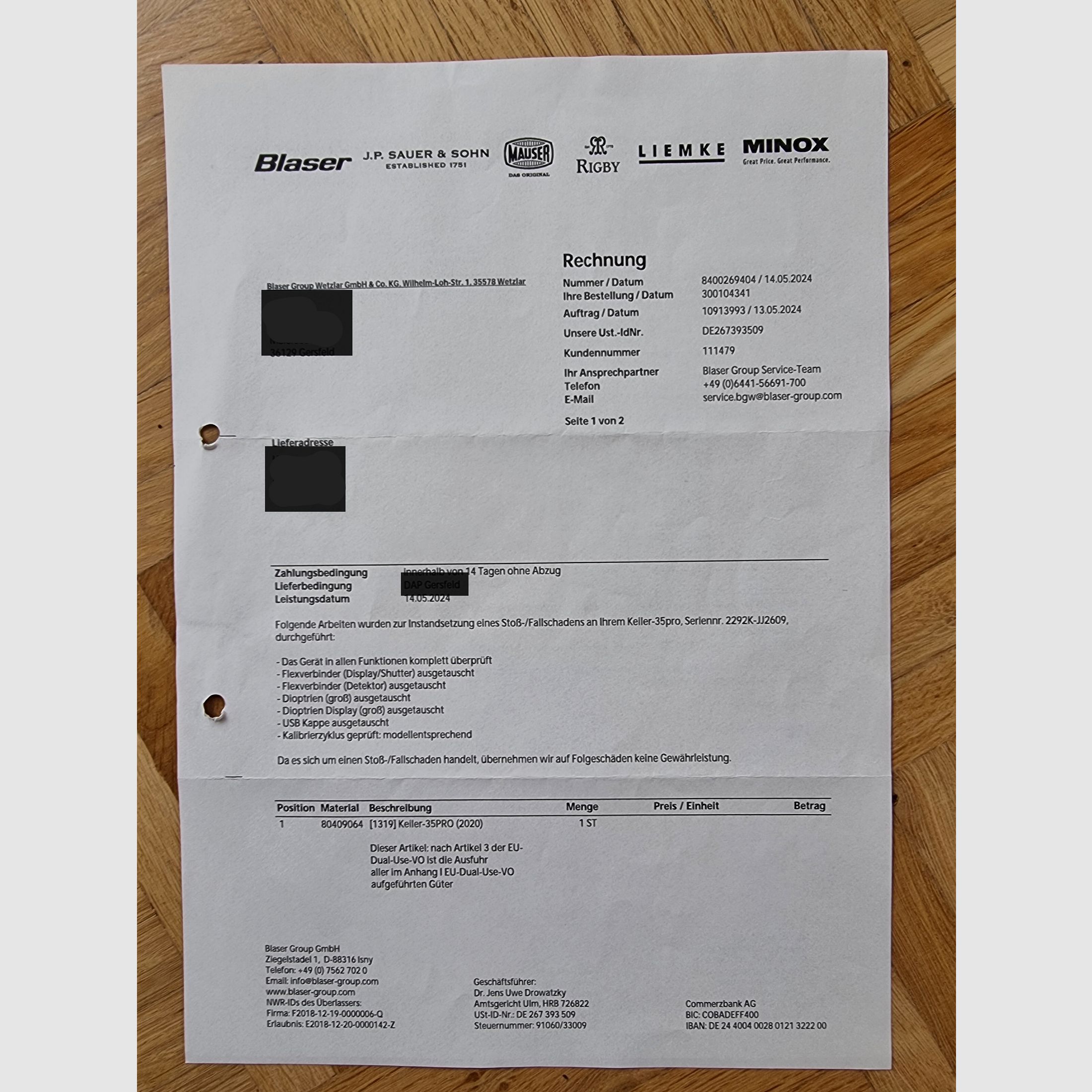 Wärmebildkamera WBK Liemke Keiler 35 Pro (2020)