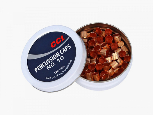 CCI Muzzleloader Primers Percussion Revolver No. 10 100 Pieces
