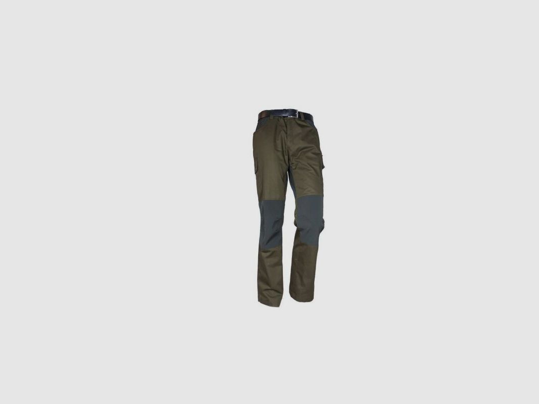 Hubertus Jagdhose Hydro mit Stretch dunkeloliv 48