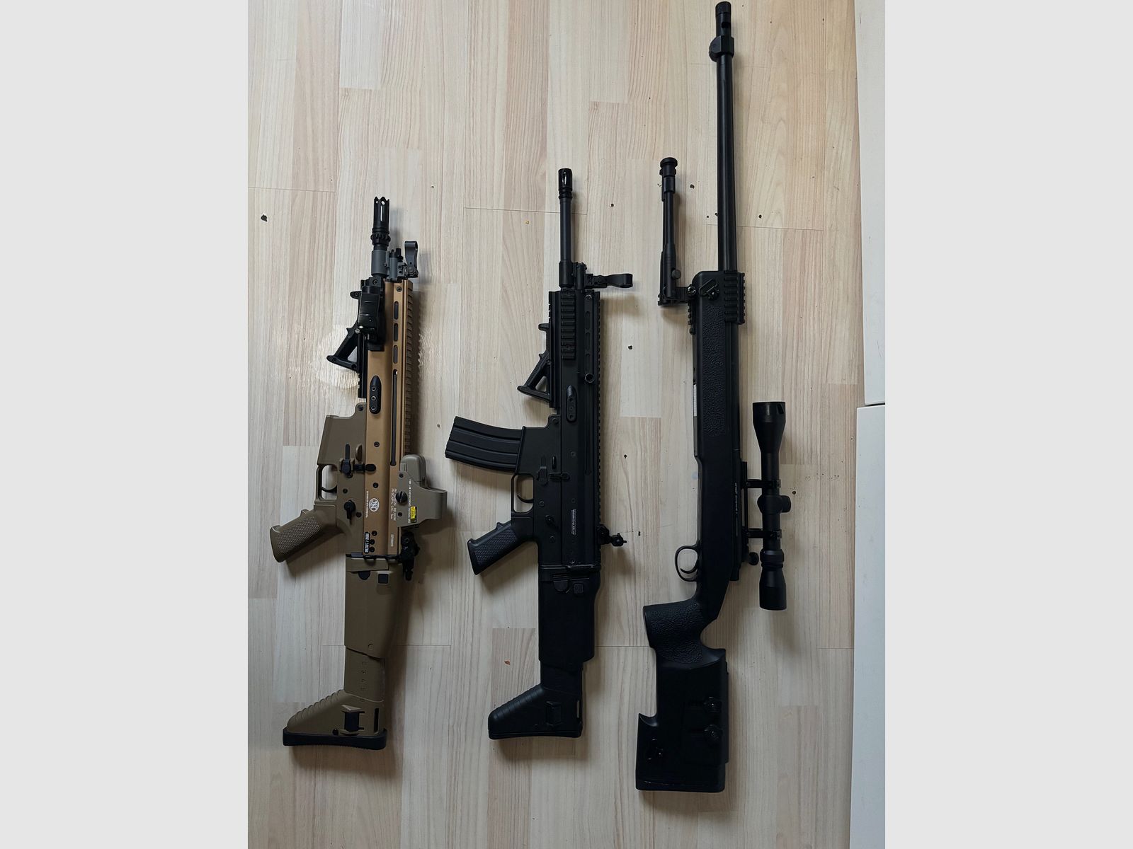 Ich verkaufe meine Softair Waffen